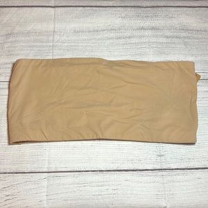 SKIMS FITS EVERYBODY BANDEAU BRA Clay Size Medium NWT New with tags